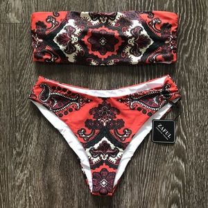 Brand new orange bikini